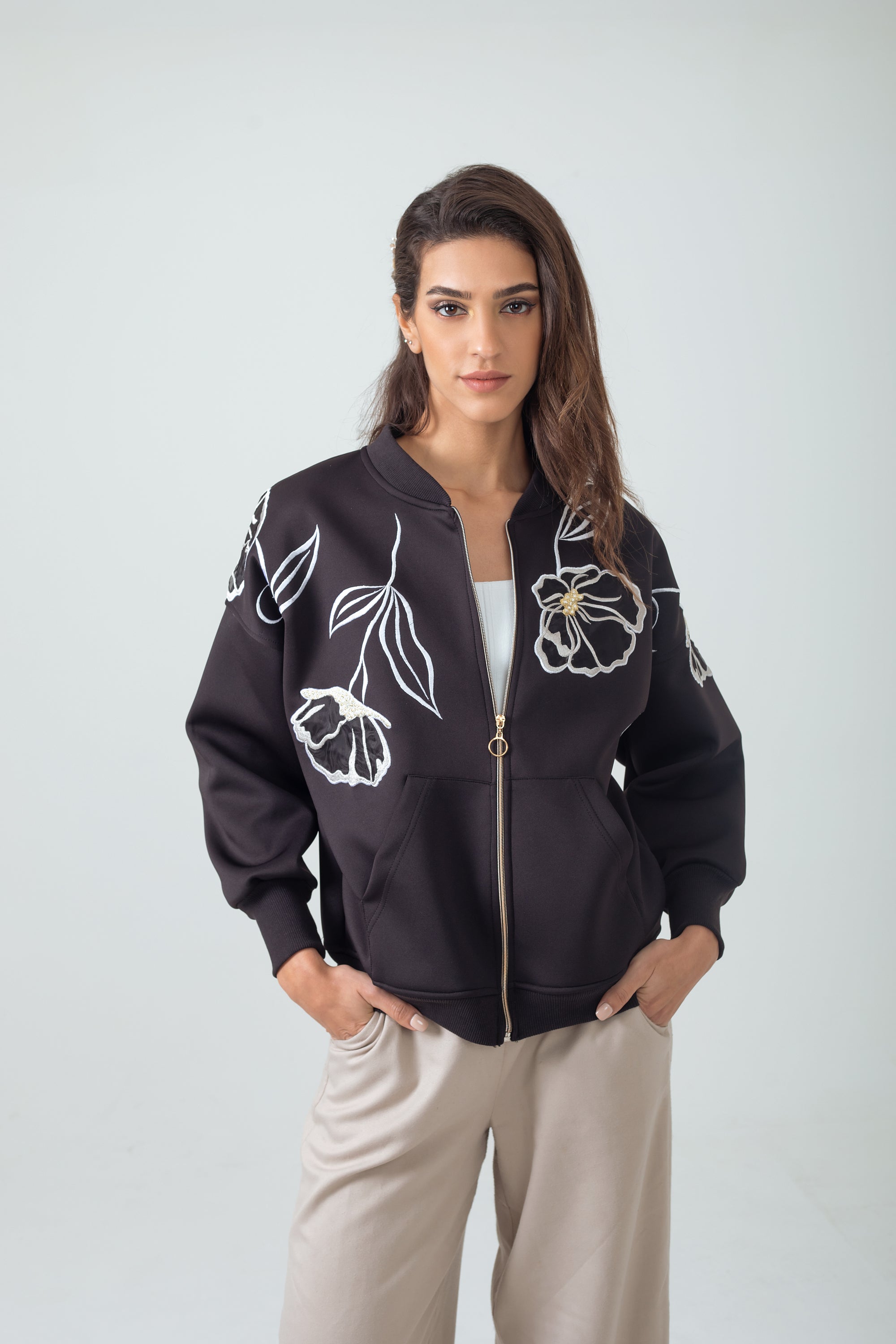 Blossom Bomber - Black