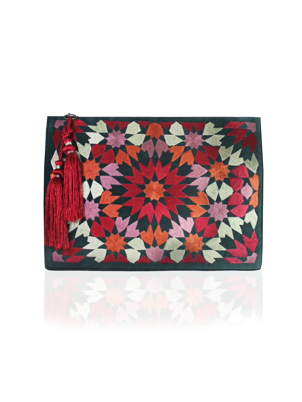 Oriental Floral Clutch