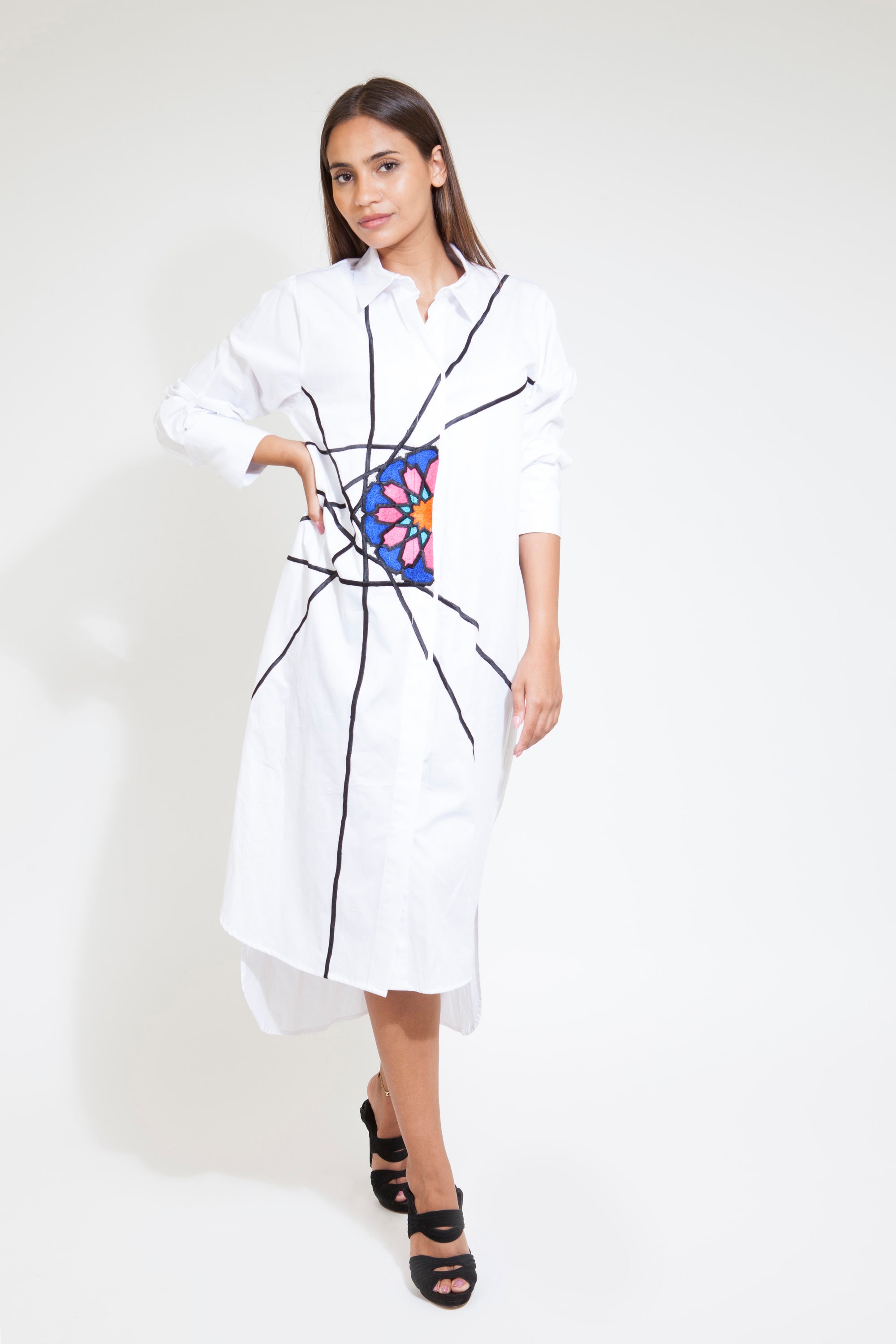 Arabesque Nest Colored Dress