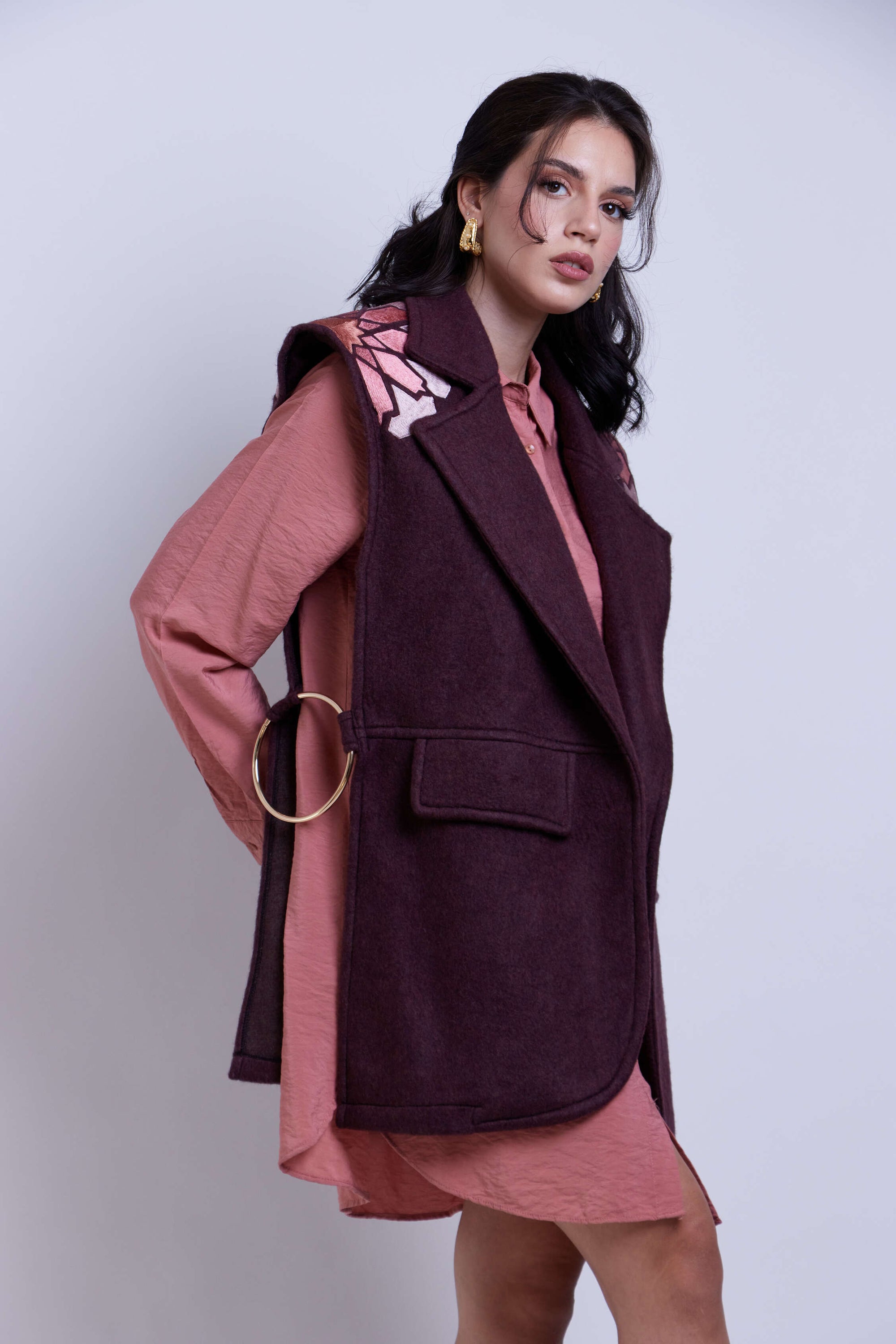 PopArt Jacket - Burgandy