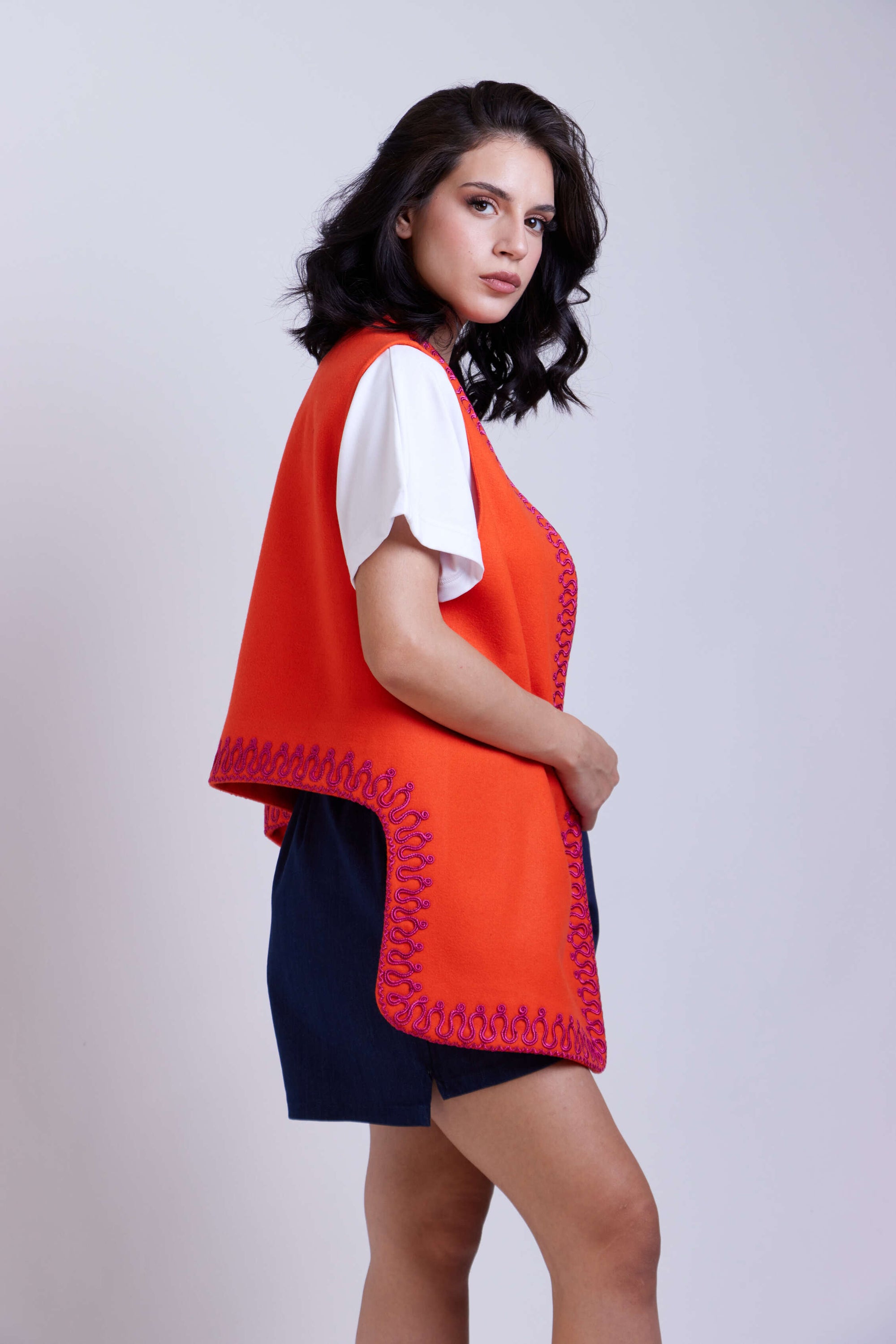 Curvy Jacket - Orange