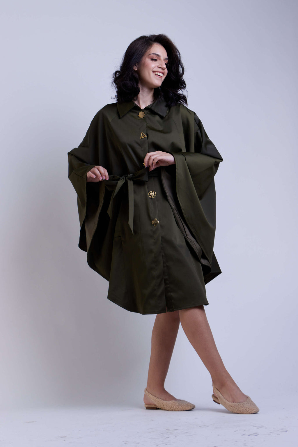 Marilyne Coat - Olive
