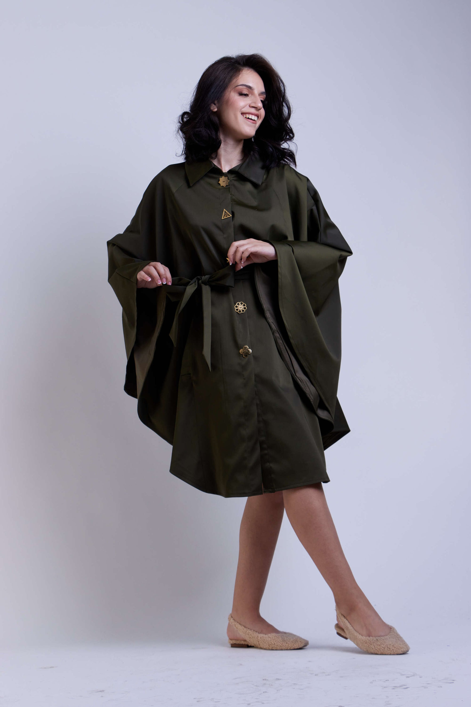 Marilyne Coat - Olive