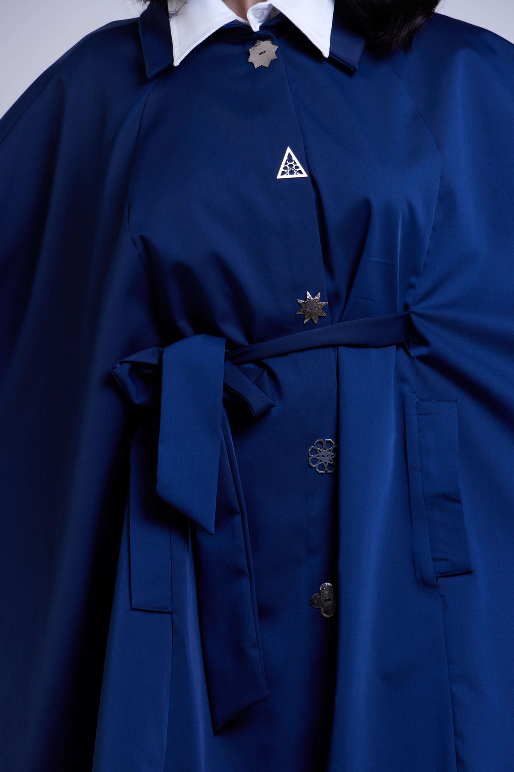 Marilyne Coat - Navy Blue