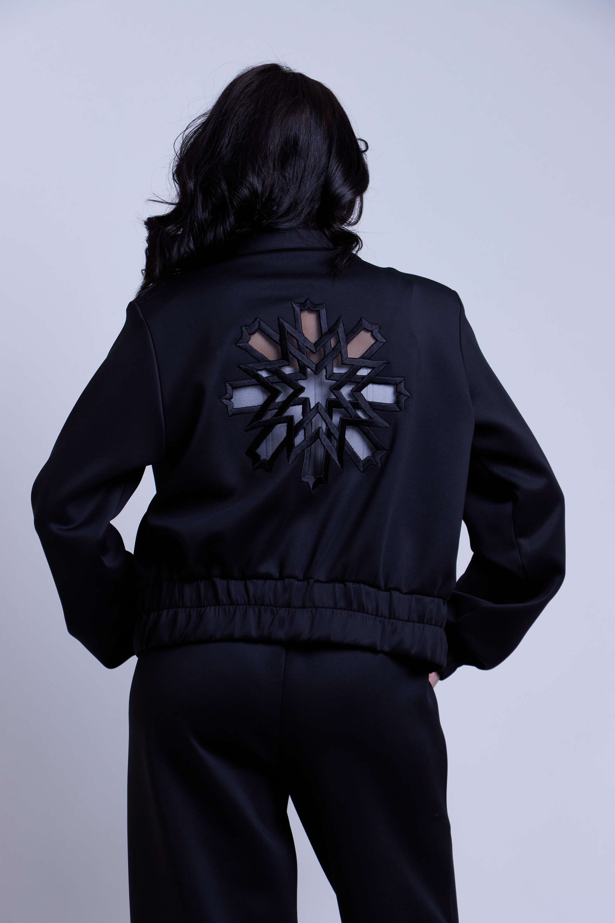 Elif Black Jacket