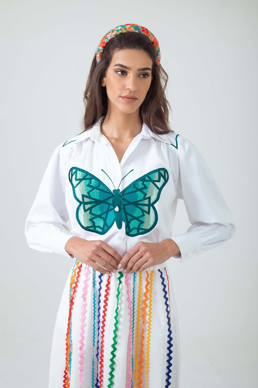 Ava Butterfly-White
