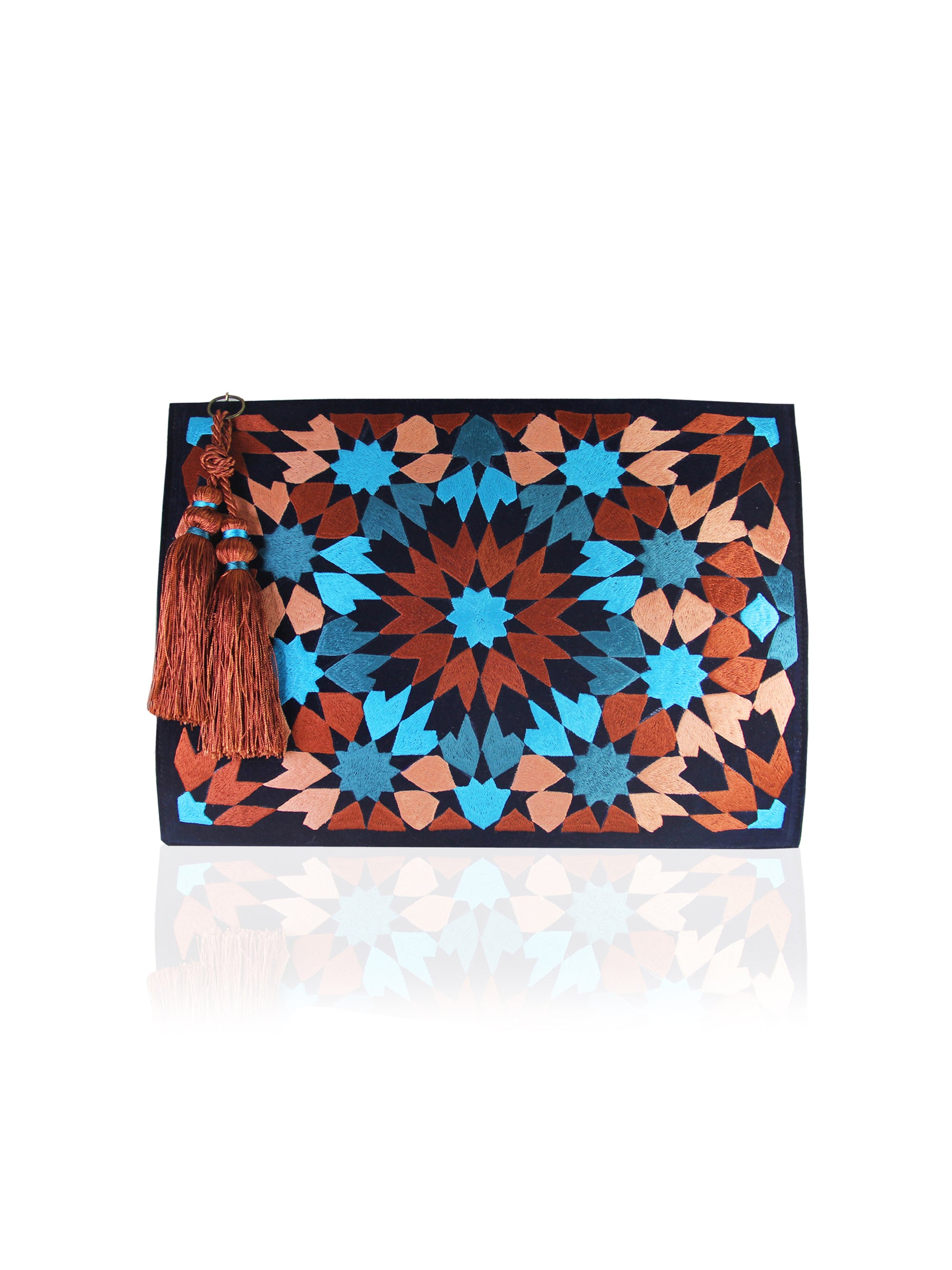 Oriental Floral Clutch