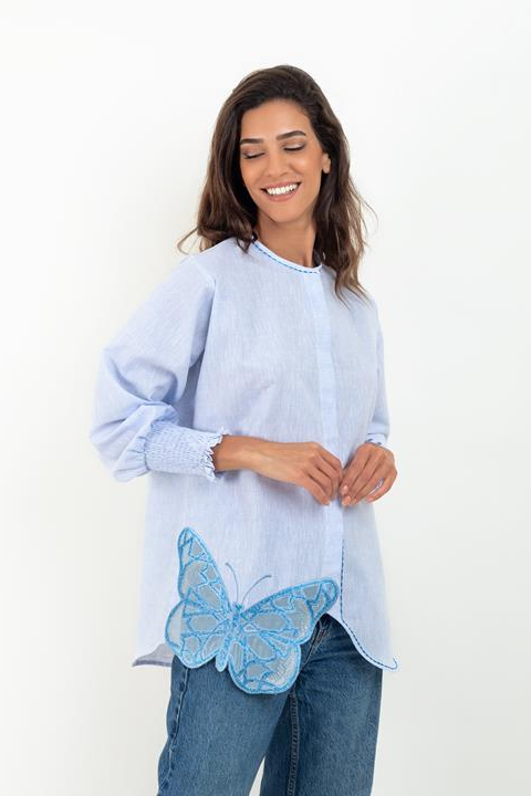 Flying Butterfly Ora Blue