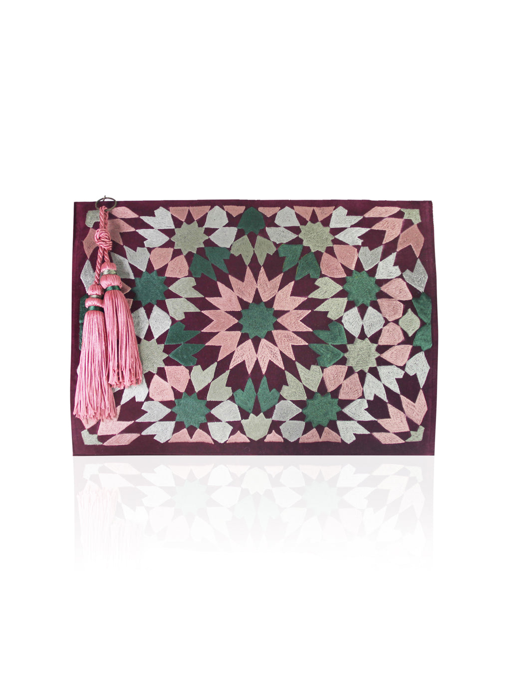 Oriental Floral Clutch