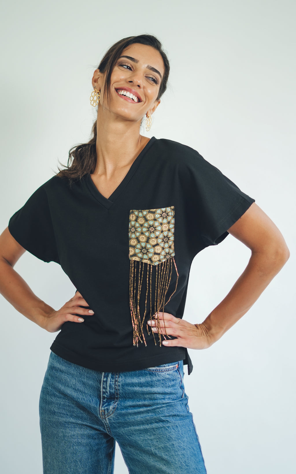 Lady Oriental - Black/Gold