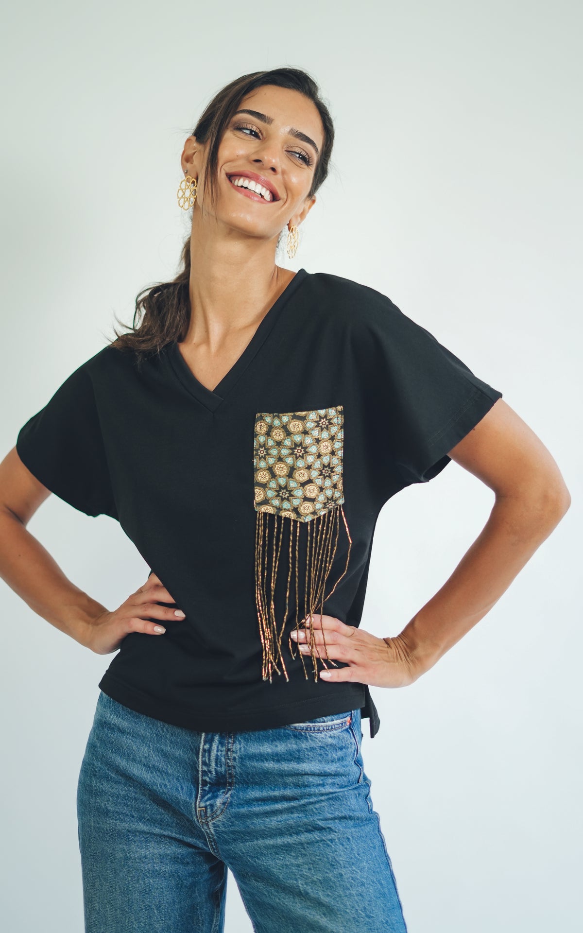 Lady Oriental - Black/Gold