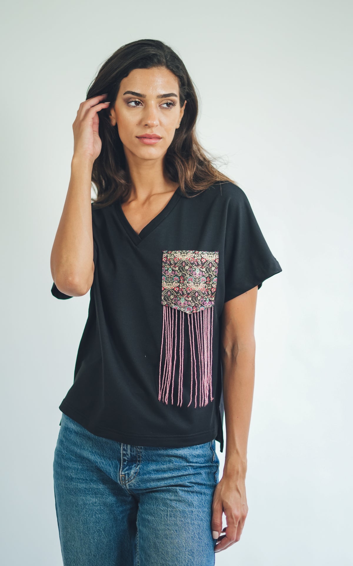 Lady Oriental - Black/Pink